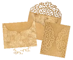 Graphic 45 - Ornate Gatefold, Envelope & Pocket Die Set