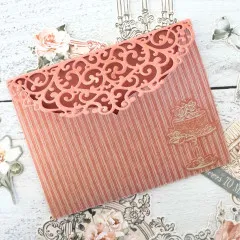 Graphic 45 - Ornate Gatefold, Envelope & Pocket Die Set