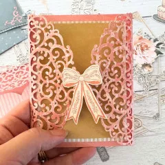 Graphic 45 - Ornate Gatefold, Envelope & Pocket Die Set