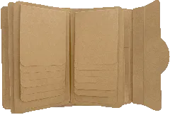 Graphic 45 - Travel Album with Inserts Waterfall Folder & Journaling Notebooks Kraft
