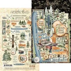 Adventure Awaits - Ephemera Die-Cut Assortment