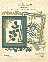 Graphic 45 - Cutting Dies - Rectangle Frames with Ferns & Foliage