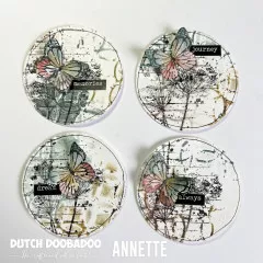 Dutch Mask Art - Artist Trading Coins