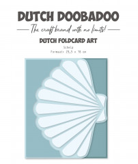 Dutch Foldcard Art A4 - Schelp / Shell