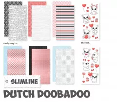 Dutch Crafty Kit - Slimline Sweet Polar Bear