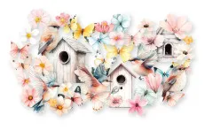 Dutch Collage Die-Cuts - Spring - Fly Away