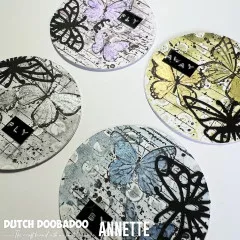 Dutch Rubber Stamp - Butterfly 2