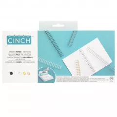 We R Memory Keepers - Cinch Binding Wires Metallic