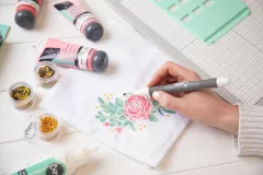 Sizzix Layered Stencils by Olivia Rose - Floral Borders