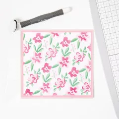 Sizzix Layered Stencils by Alexis Trimble - Flower Patch