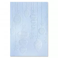 3D Embossing Folder - Sparkly Ornaments