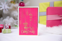 3D Embossing Folder - Sparkly Ornaments