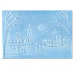 3D Embossing Folder - Winter Village