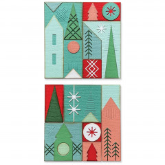 Thinlits Die by Tim Holtz - Holiday Blocks