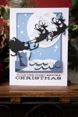 Thinlits Die by Tim Holtz - Reindeer Sleigh