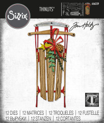 Thinlits Die by Tim Holtz - Vintage Sled