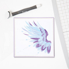 Sizzix Layered Stencils by Olivia Rose - Wings