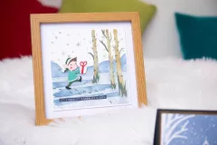 Sizzix Layered Stencils by Olivia Rose - Winter Scene