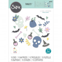 Thinlits Die Set - Spooky Icons by Lisa Jones