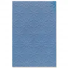 Multi-Level Embossing Folder - Snowflake Sparkle by Lisa Jones