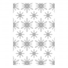 Multi-Level Embossing Folder - Snowflake Sparkle by Lisa Jones