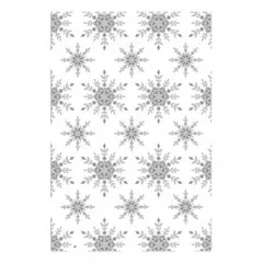 Multi-Level Embossing Folder - Snowflake Sparkle by Lisa Jones