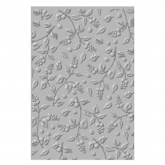 3D Embossing Folder - Snowberry by Kath Breen