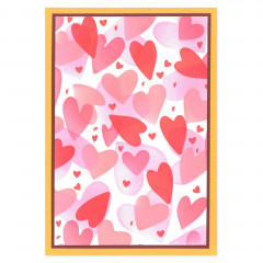 Sizzix - Layered Stencils by Kath Breen - Mark Making Hearts