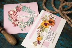 Thinlits Die by Tim Holtz - Vault Funky Floral Wreath