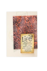 Thinlits Die by Tim Holtz - Vault Scribbly Butterfly