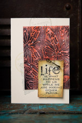 Thinlits Die by Tim Holtz - Vault Scribbly Butterfly