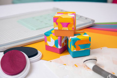 Sizzix - Layered Stencils by Stacey Park - Cosmopolitan - Around the Block