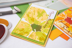 Sizzix - Layered Stencils by Stacey Park - Cosmopolitan - Floral Impressions