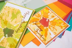 Sizzix - Layered Stencils by Stacey Park - Cosmopolitan - Floral Impressions