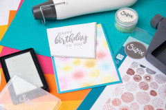 Sizzix Clear Stamps by Stacey Park - Cosmopolitan - Ecliptic