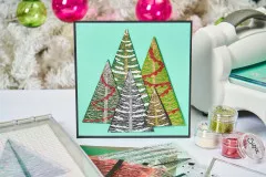 Sizzix - Clear Stamps with Stencil by Stacey Park - Cosmopolitan Christmas, Merry & Light