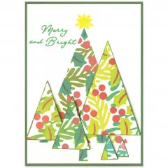 Sizzix - Layered Stencil by Stacey Park - Cosmopolitan Christmas, Happy Holidays