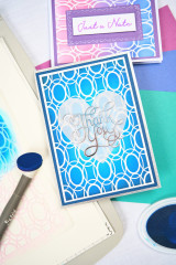 Sizzix - Stencil by Stacey Park Cosmopolitan, Golden Rings #2