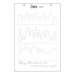 Sizzix - Stencil by Stacey Park Cosmopolitan, The View #2