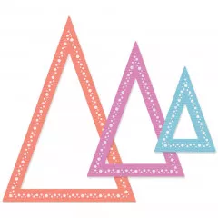 Framelits Dies by Stacey Park - Fanciful Framelits, Pattis Perfect Triangles