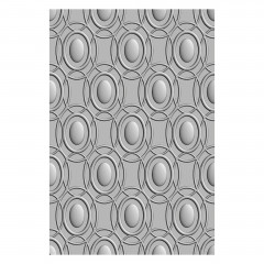 3D Embossing Folder by Stacey Par - Cosmopolitan, Golden Rings