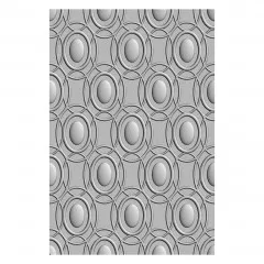 3D Embossing Folder by Stacey Par - Cosmopolitan, Golden Rings