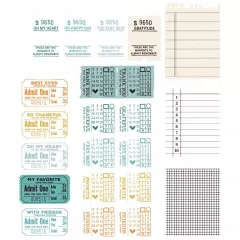 Framelits Dies with Stamps by 49 and Market - Forever Journal Essentials