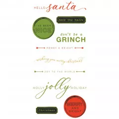 Framelits Dies with Stamp by 49 and Market - Jolly Sentiments