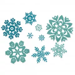 Sizzix - Clear Stamps by Catherine Pooler - White Christmas