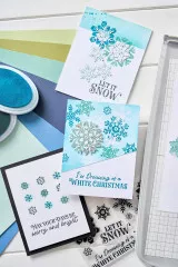 Sizzix - Clear Stamps by Catherine Pooler - White Christmas