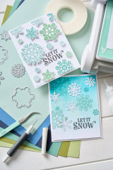 Sizzix - Clear Stamps by Catherine Pooler - White Christmas