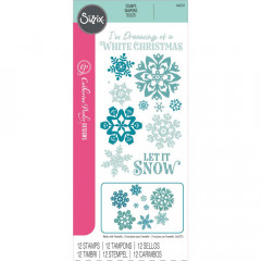 Sizzix - Clear Stamps by Catherine Pooler - White Christmas