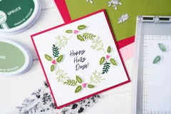 Sizzix - Clear Stamps by Catherine Pooler - Happy Holly Days