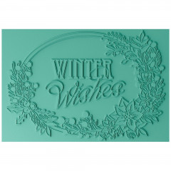 3D Embossing Folder by Jen Long - Winter Wishes